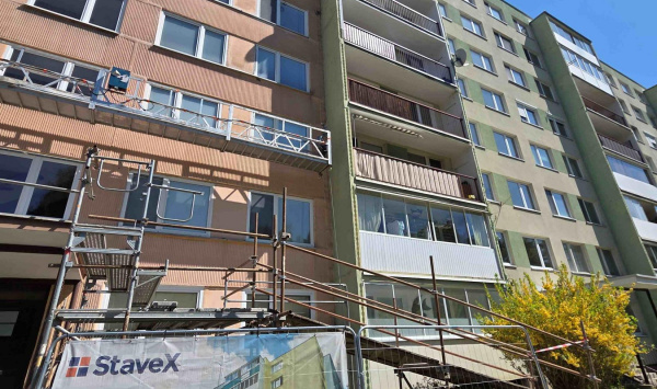 Aktuálne realizované - Rekonštrukcia BD Michalovská 25,27,29
