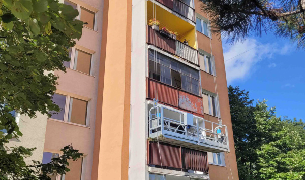 Aktuálne realizované - Sanácia loggií, Fábryho 13