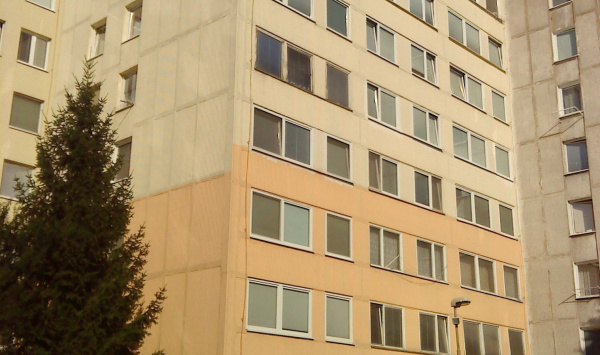 Obnova fasády na Jazmínovej ulici v Košiciach