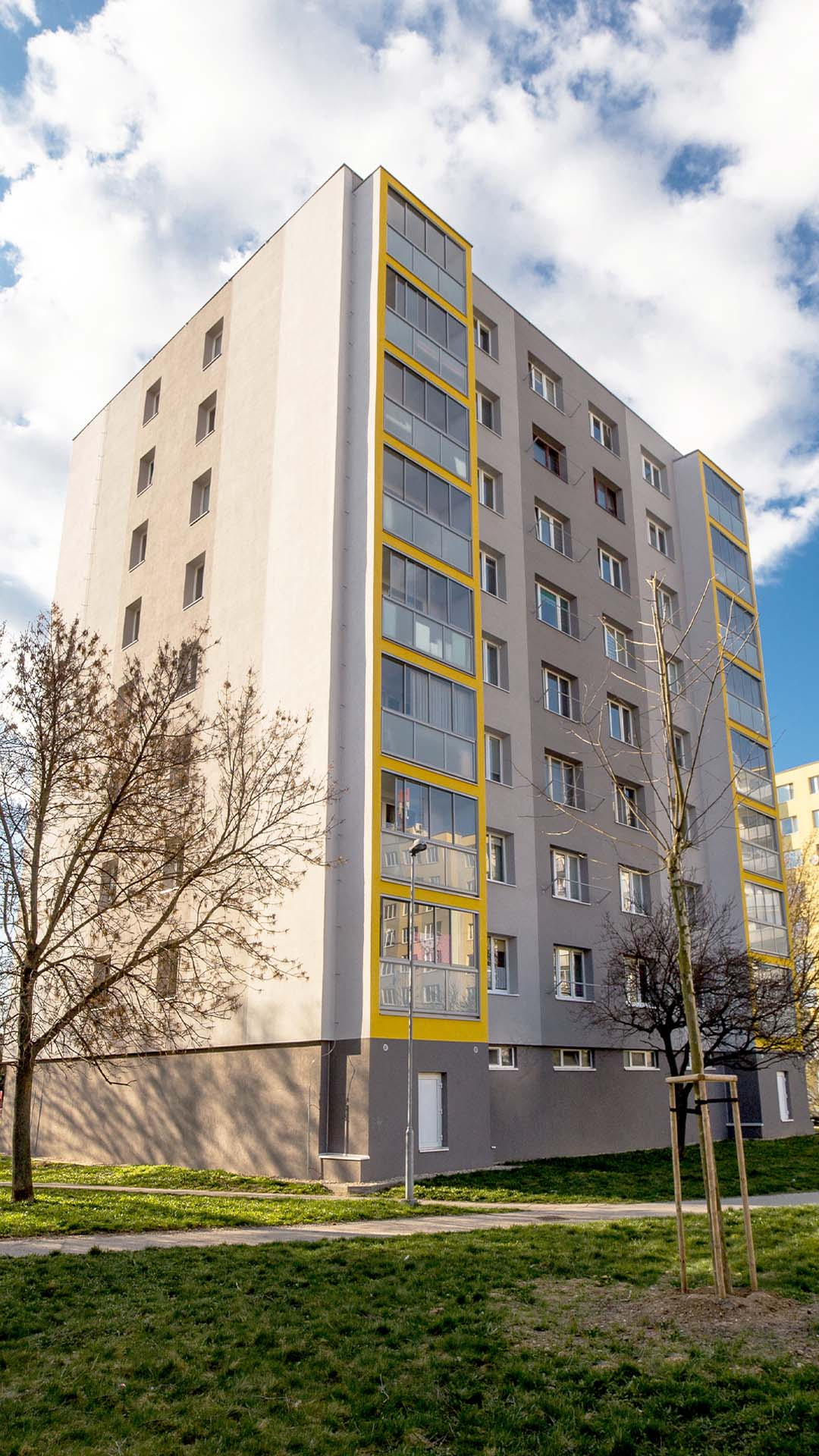 Komplexná obnova bytového domu na ulici Ostravská 1
